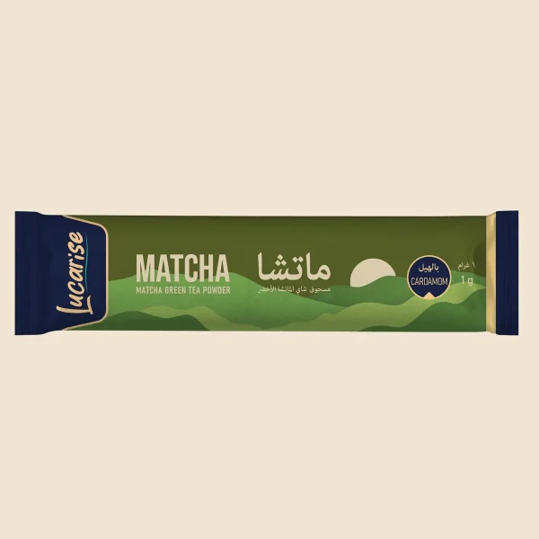 Lucarise cardamom matcha powder 1 g sachet