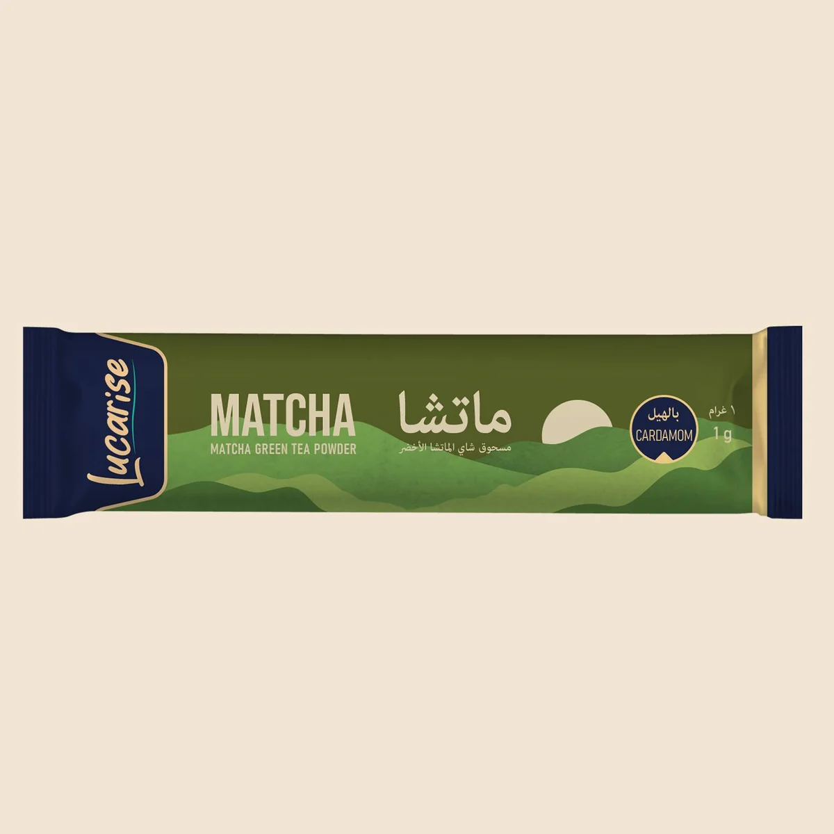 Lucarise cardamom matcha powder 1 g sachet