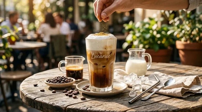 Iced cappuccino