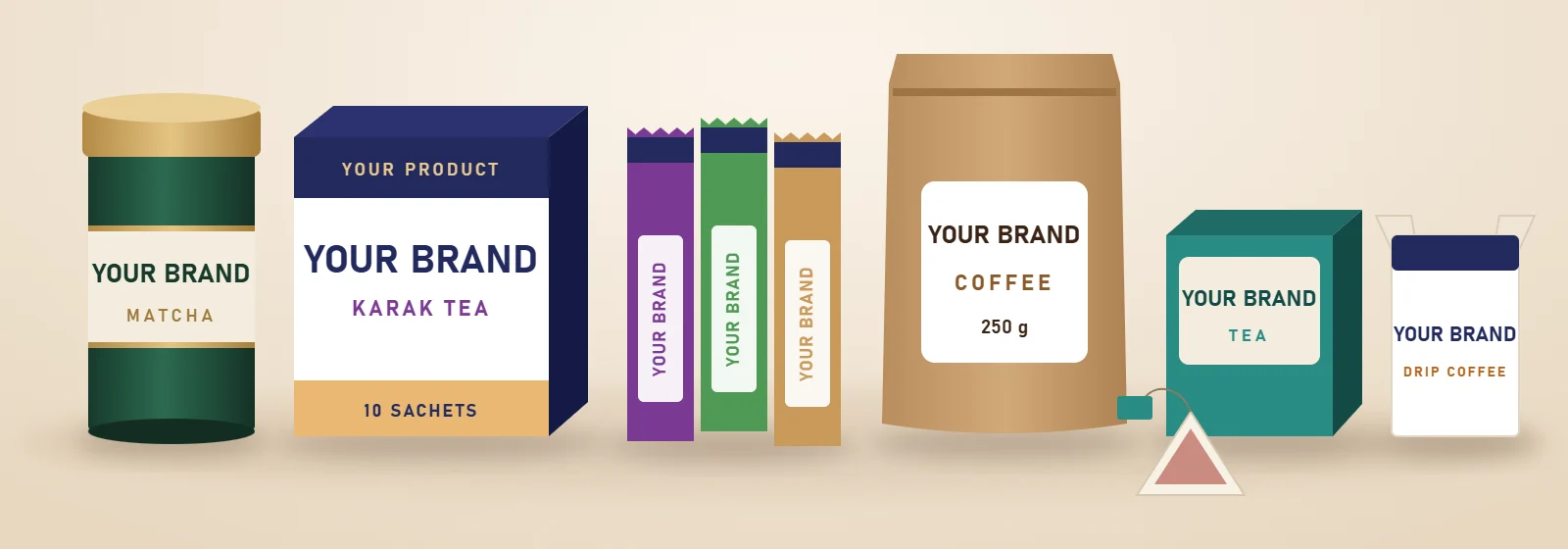 Private label packaging options