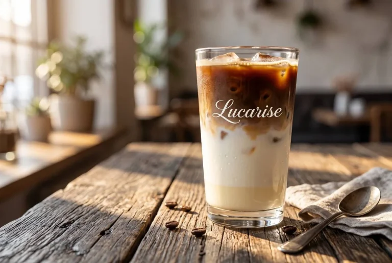 Iced Spanish latte