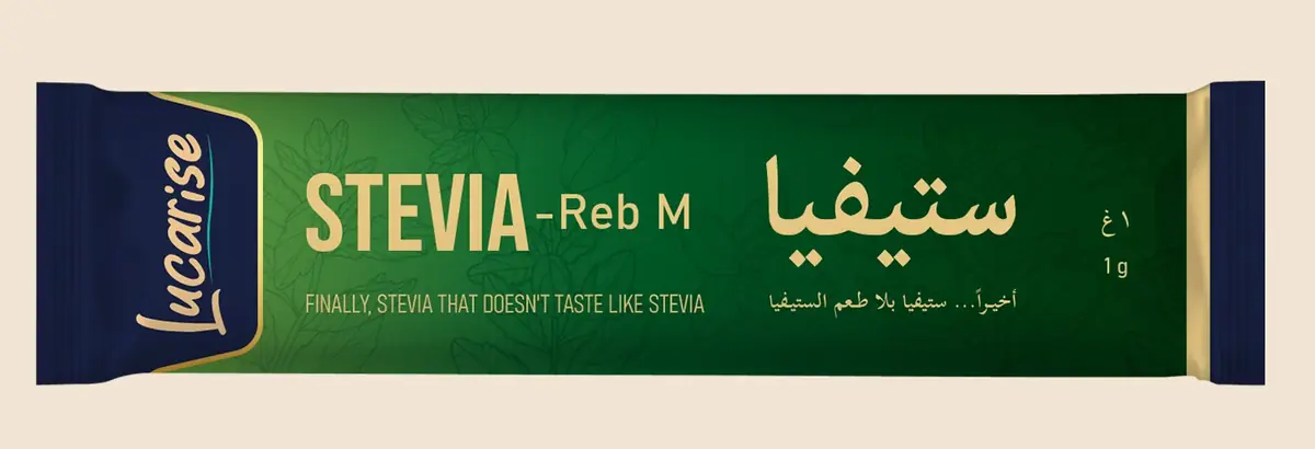 Lucarise Stevia Reb-M sweetener sachet, Classic, 1 g: Finally, stevia that doesn't taste like stevia